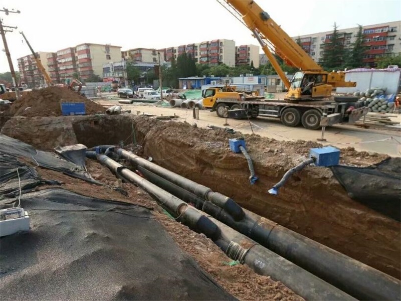 银川气体的输送管网
